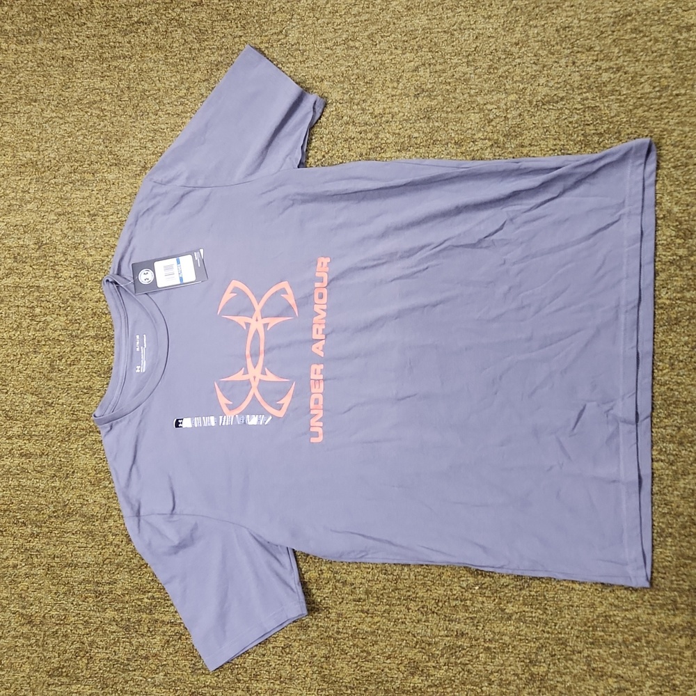 Under Armour Mens Fishhook Tee Grey XXL